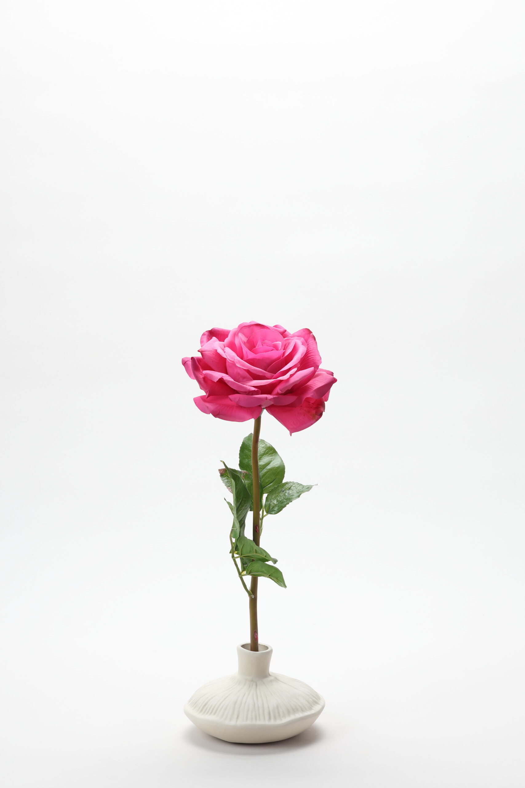 Real-Touch Rose (Fuchsia)