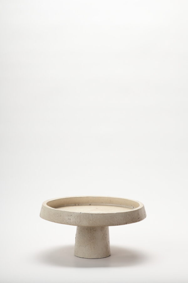 Travertine Bowl Vase (Natural)