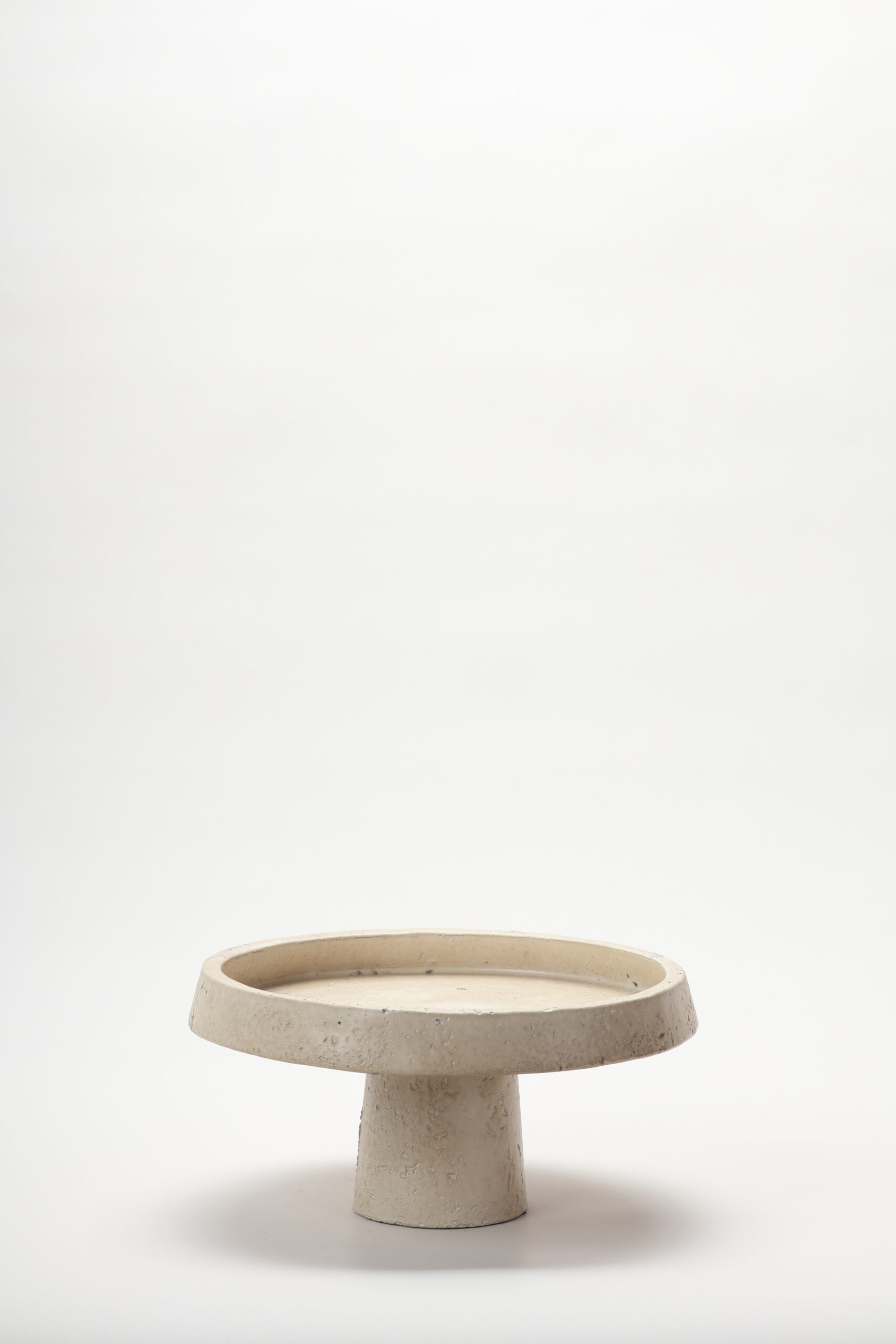 Travertine Bowl Vase (Natural)